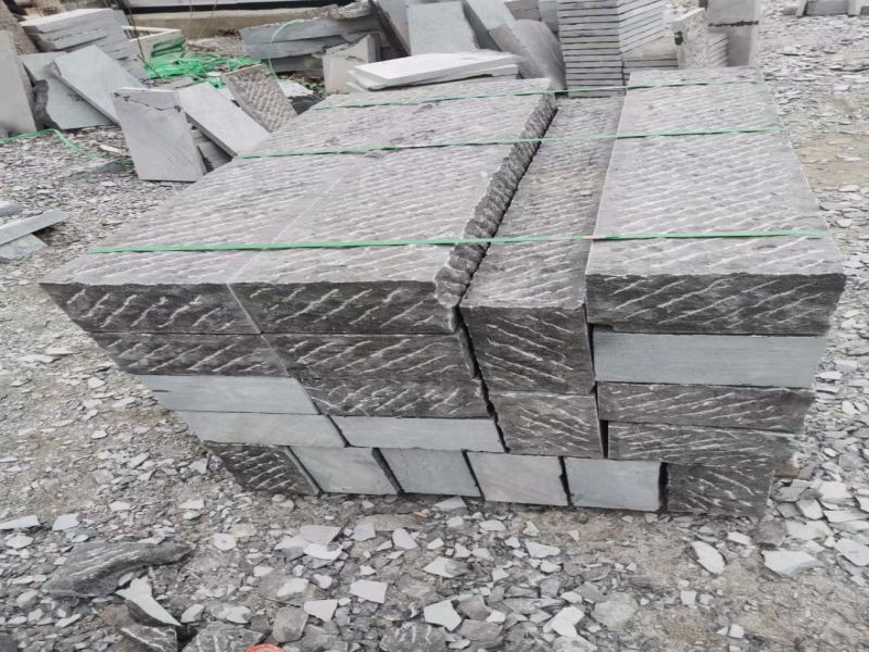 仿古青石攒道面台阶石适用于古建寺庙建设